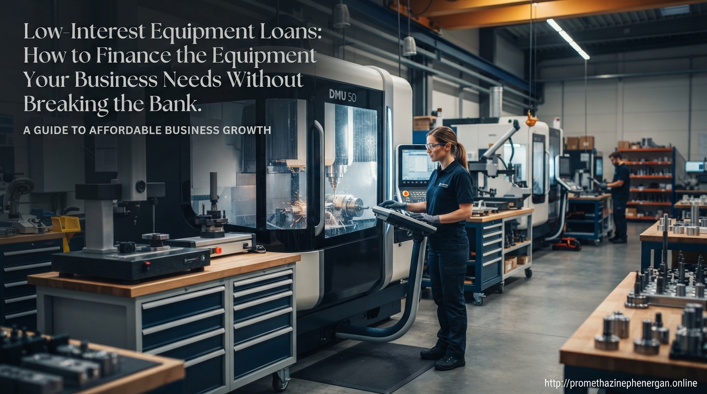 Low interest equipment loans for financing business equipment
